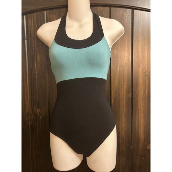 Balera Girls Size Medium Child Cutout Jade Camisole Dance Gymnastics Leotard NWT - Picture 1 of 3